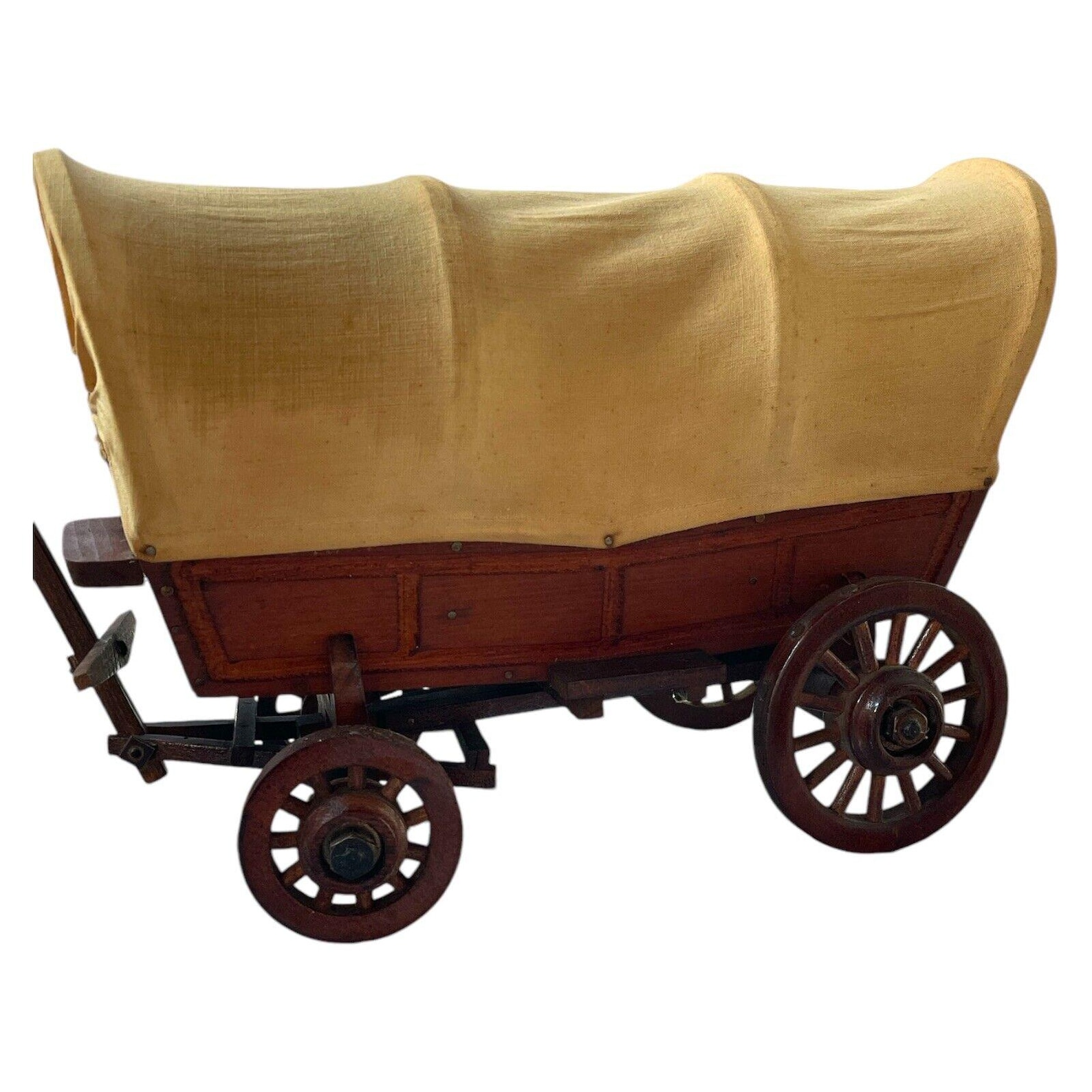 Conestoga Dodge City Covered Wagon Wooden Handmade Pioneer Model ...