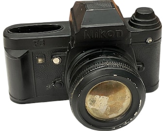 Nikon F3 T HP - Nikkor 50mm F/1.4 Lens - Vintage SLR Camera - Etsy