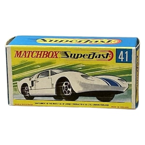 FORD GT40, ELF 1966 matchbox new in box 41 EUR 70,00 - FR