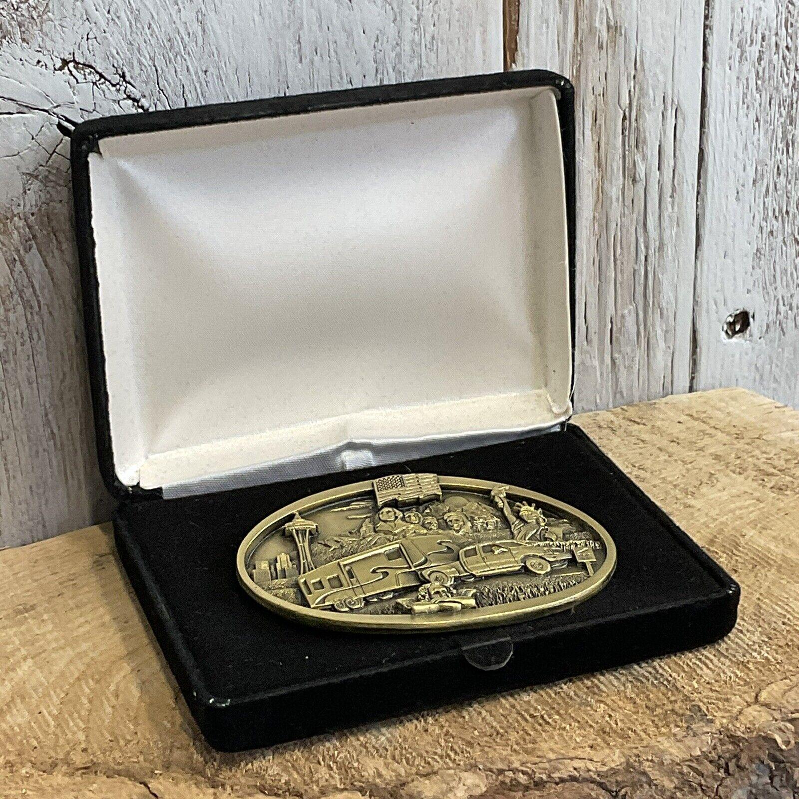 Bergamot Camper Belt Buckle in Box Mens Mt Rushmore Statue of Liberty - Etsy