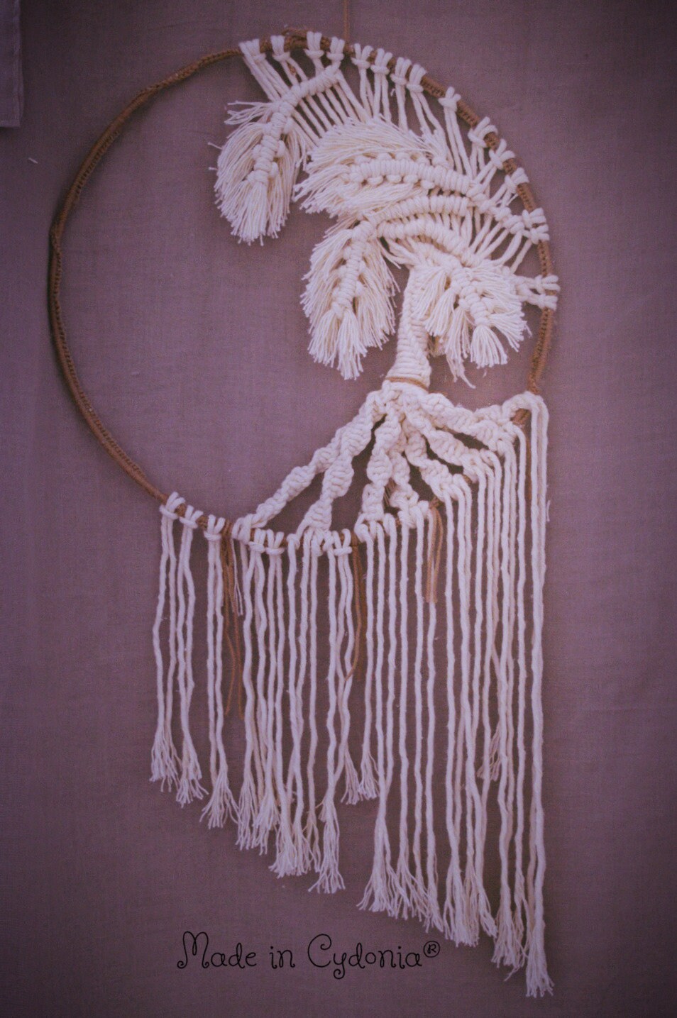 Arbre de Vie Macramé Attrapes Reves