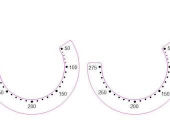 Oven temperature number sticker 50-275. UK SELLER  -  Overseas Shipping time could be up to 4 weeks