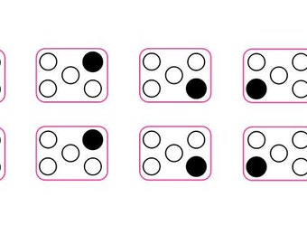 5 ring cooker top markings decals - double set.  Overseas Shipping time could be up to 4 weeks