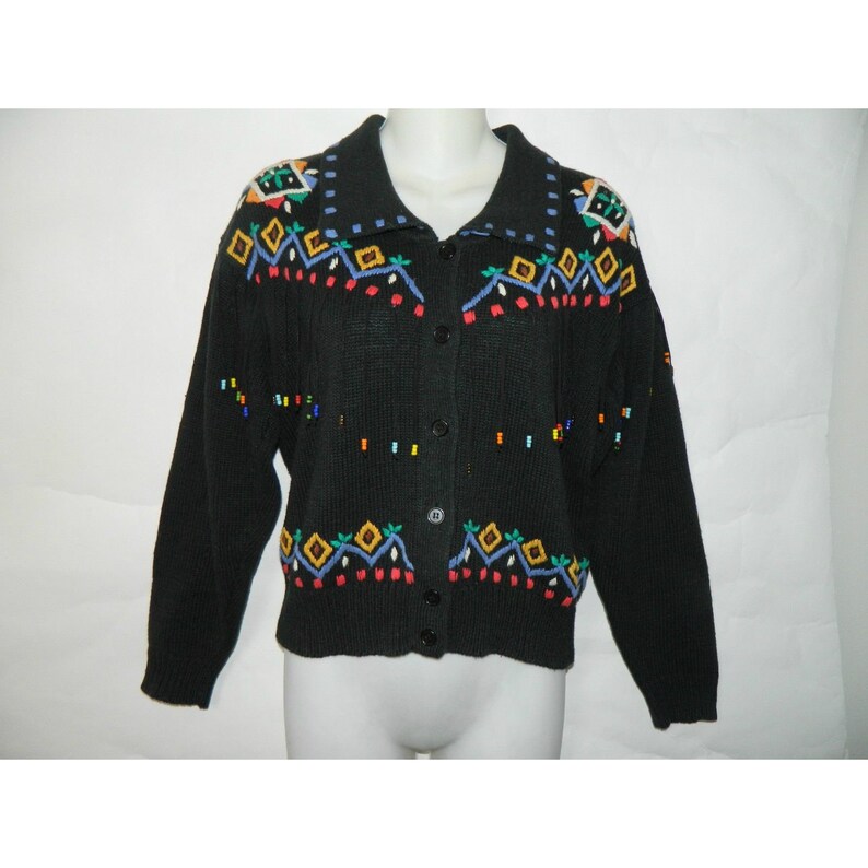 western sweater cardigan