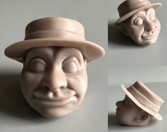 Carnival Autons 5.5” scale head - unpainted