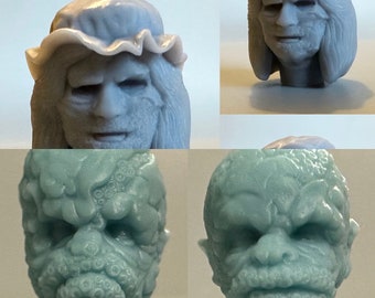Haemovore custom head - for 5.5” figures