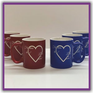 11oz Round Ceramic Mug | Personalized & Customized | Office or Corporate | Birthday | Wedding | School | Logo | Gift | Coffee or Tea | Bulk
