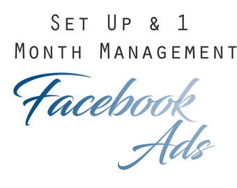 Facebook Ads Set Up & Management, FB paid ads, Social media help, Paid social, Facebook help, Facebook Ads, Facebook marketing, shop help