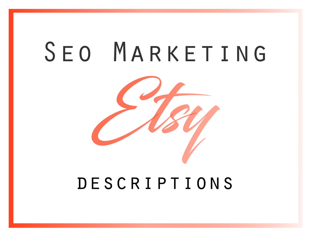 Etsy Product Descriptions Etsy Description Help Etsy Etsy UK