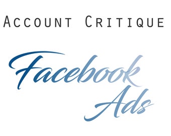 Facebook Ads Review, Facebook Critique, Facebook Paid Ads, Facebook Ads Manager, FB Ads check, paid social review, Facebook business help