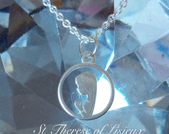 St Therese of Lisieux necklace