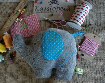 Kuscheltier Elefant personalisierbar