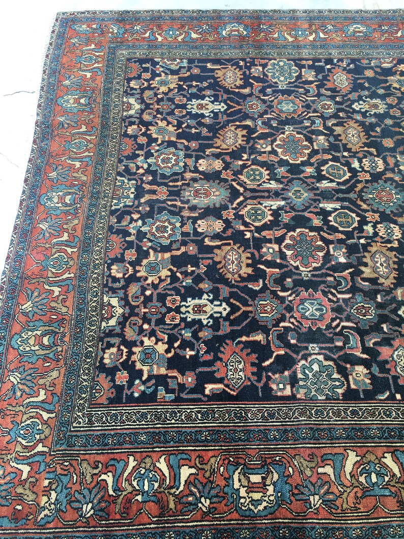 8'6 X 11' Antique Village Rug Rug 1140 / Large Etsy