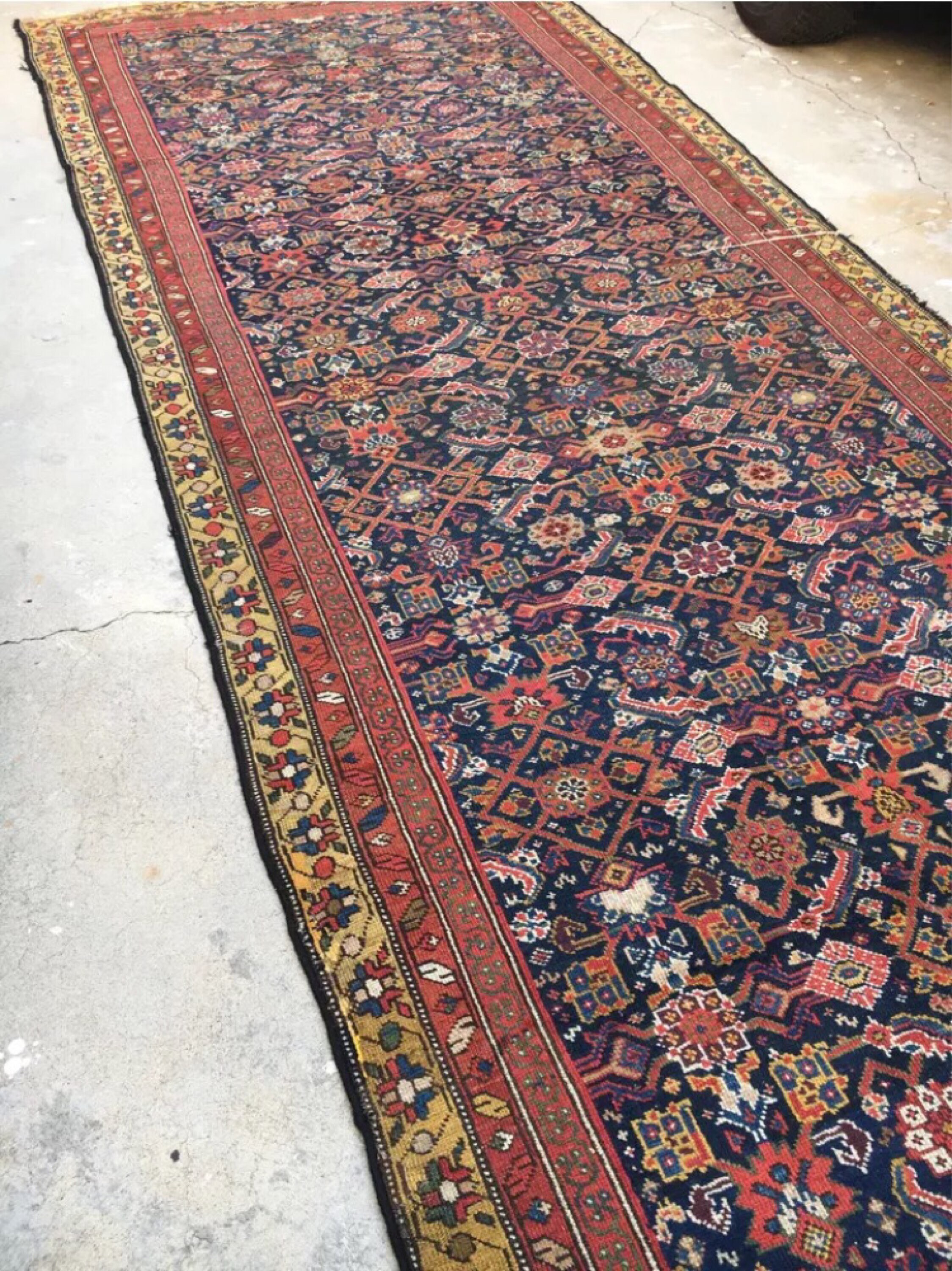 Vintage Persian Rug Red Area Rug Living room rug 4.6x6.6ft,oriental rug handmade rug Persian