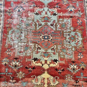 9’6 x 14’5 Extra Large Antique Rug / Vintage Wool Rug / Traditional Decor / Handmade Area Rug / Living Room Rug / Dining Room Rug #