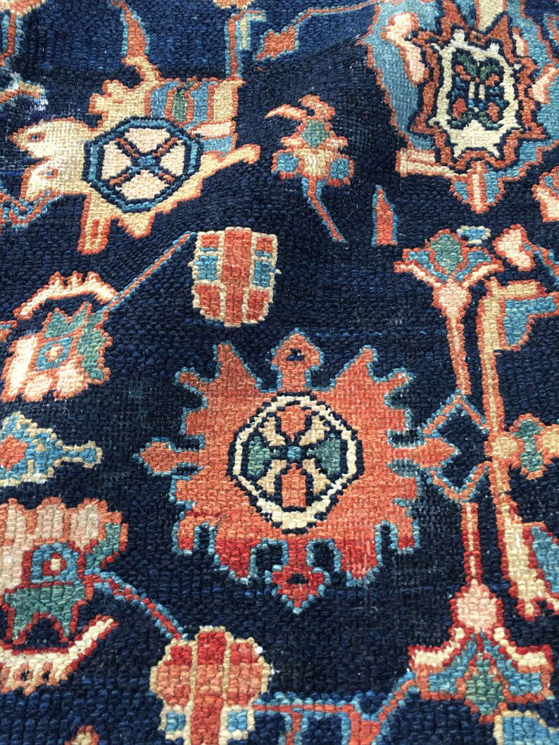 8'6 X 11' Antique Village Rug Rug 1140 / Large Etsy