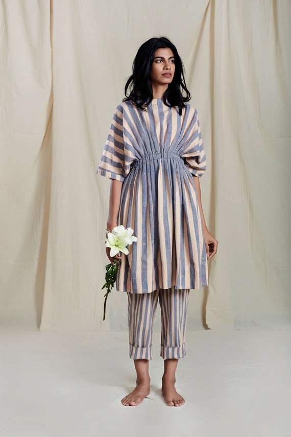 Pleated Dress Cotton Dress Comfortable Style New Collection Etsy
