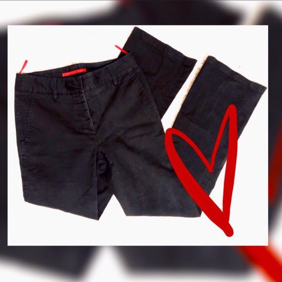 Vintage Prada Classic Black Casual Pant
