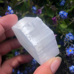 1 Piece High-Quality Raw Selenite Crystal