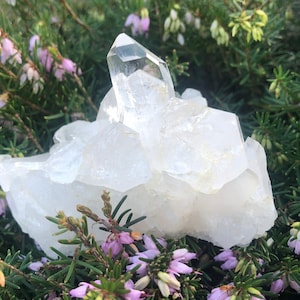 Stunning High Quality Arkansas Clear Quartz Cluster