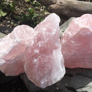 Raw Rose Quartz