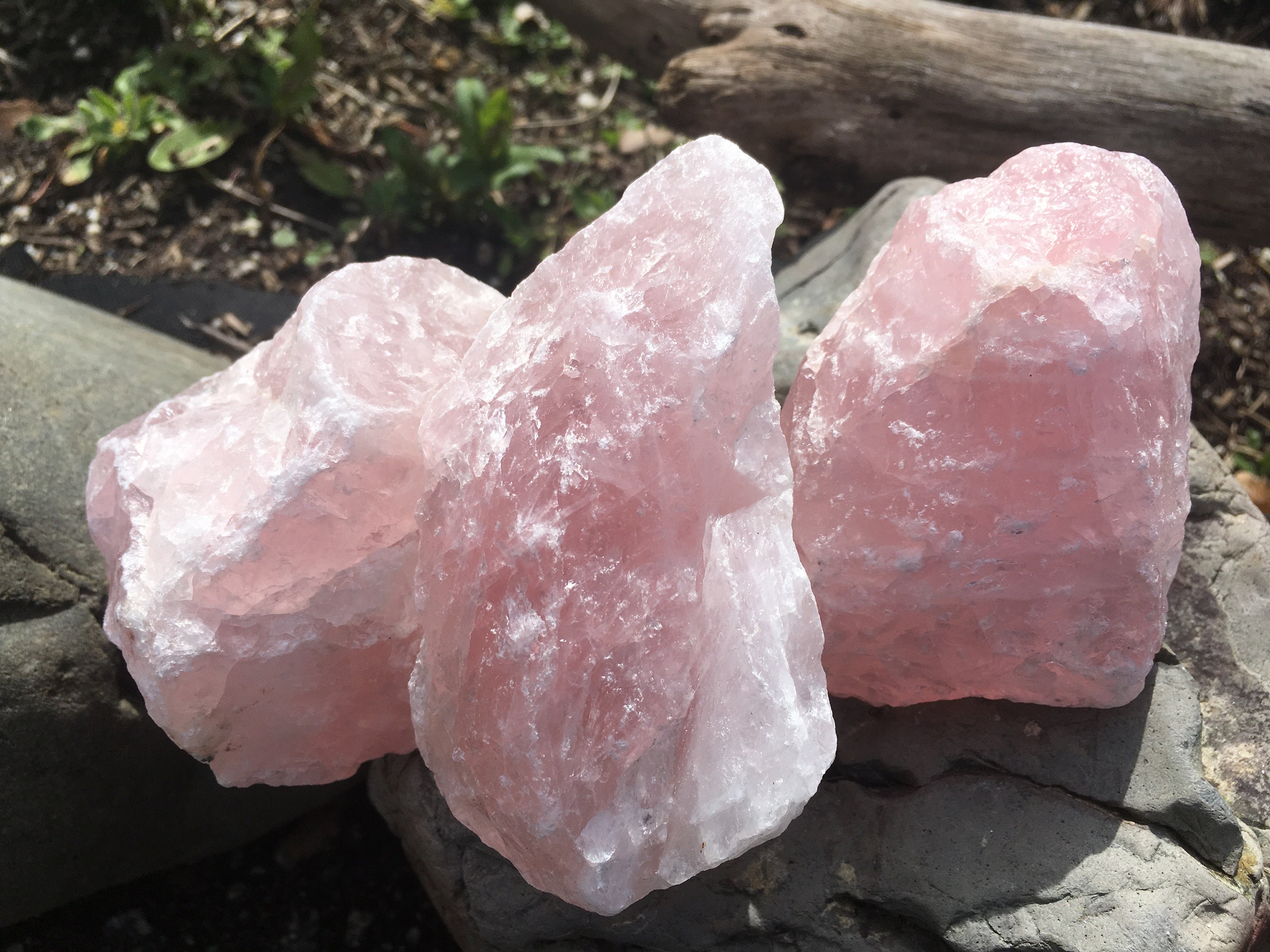 Raw Rose Quartz