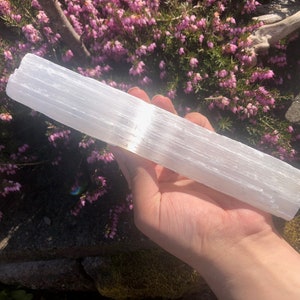 Large Raw Selenite Blade
