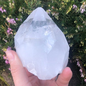 Large Stunning High-Quality Self-Standing Arkansas Clear Quartz Crystal