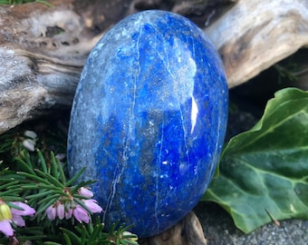 1 pc Large Tumbled Lapis Lazuli Palm Stones