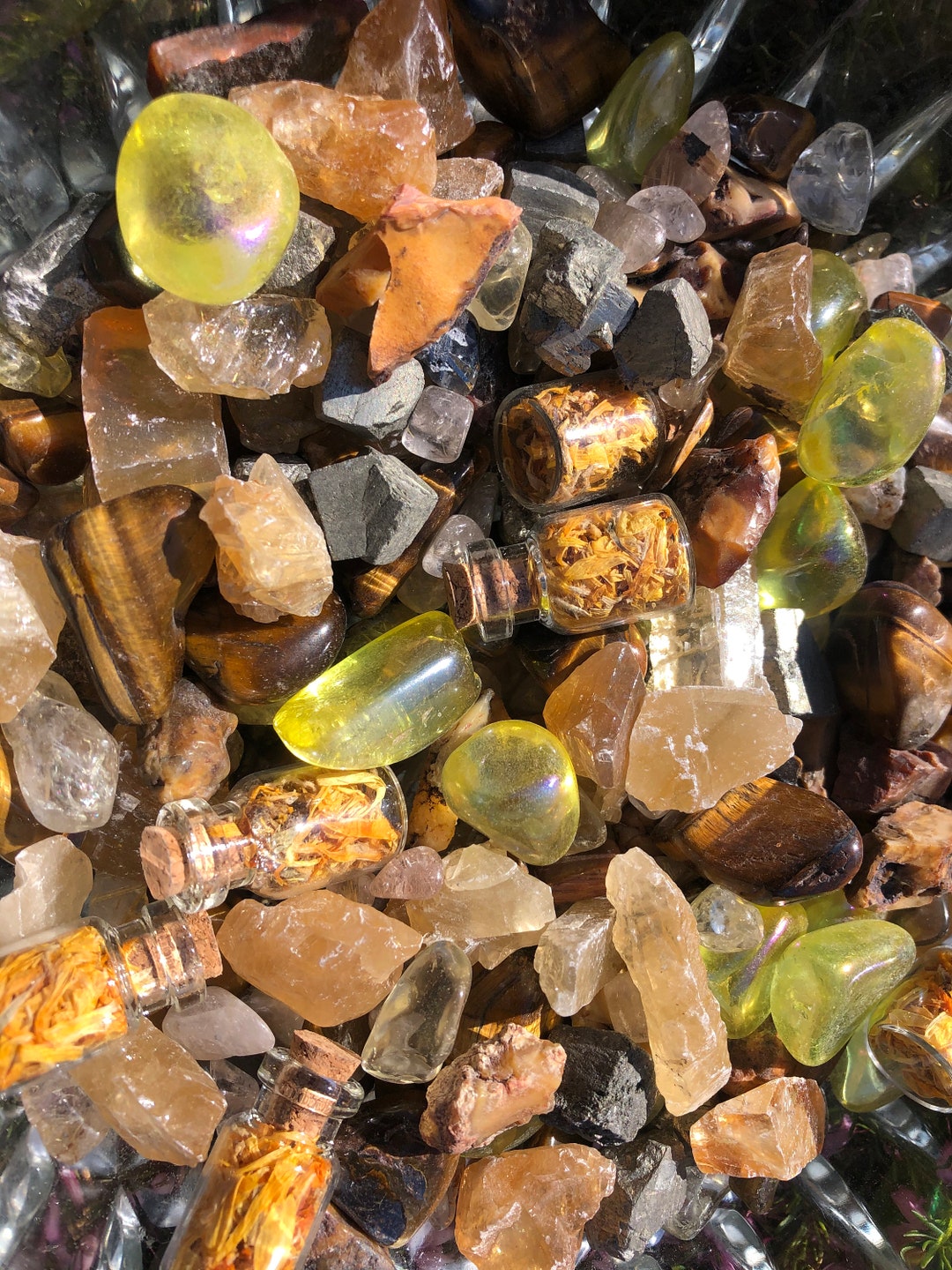 Strength Prosperity and Wealth Crystal Confetti Etsy