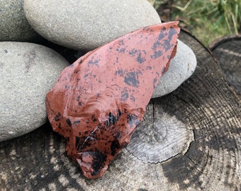 Raw Mahogany Obsidian Chunk