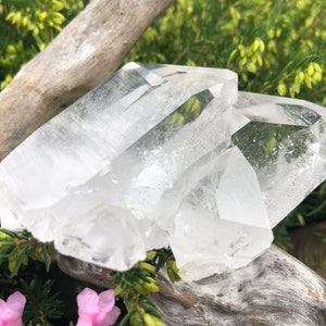 Stunning High Quality Arkansas Clear Quartz Cluster