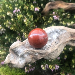 1 pc Tiny Red Jasper Sphere image 4