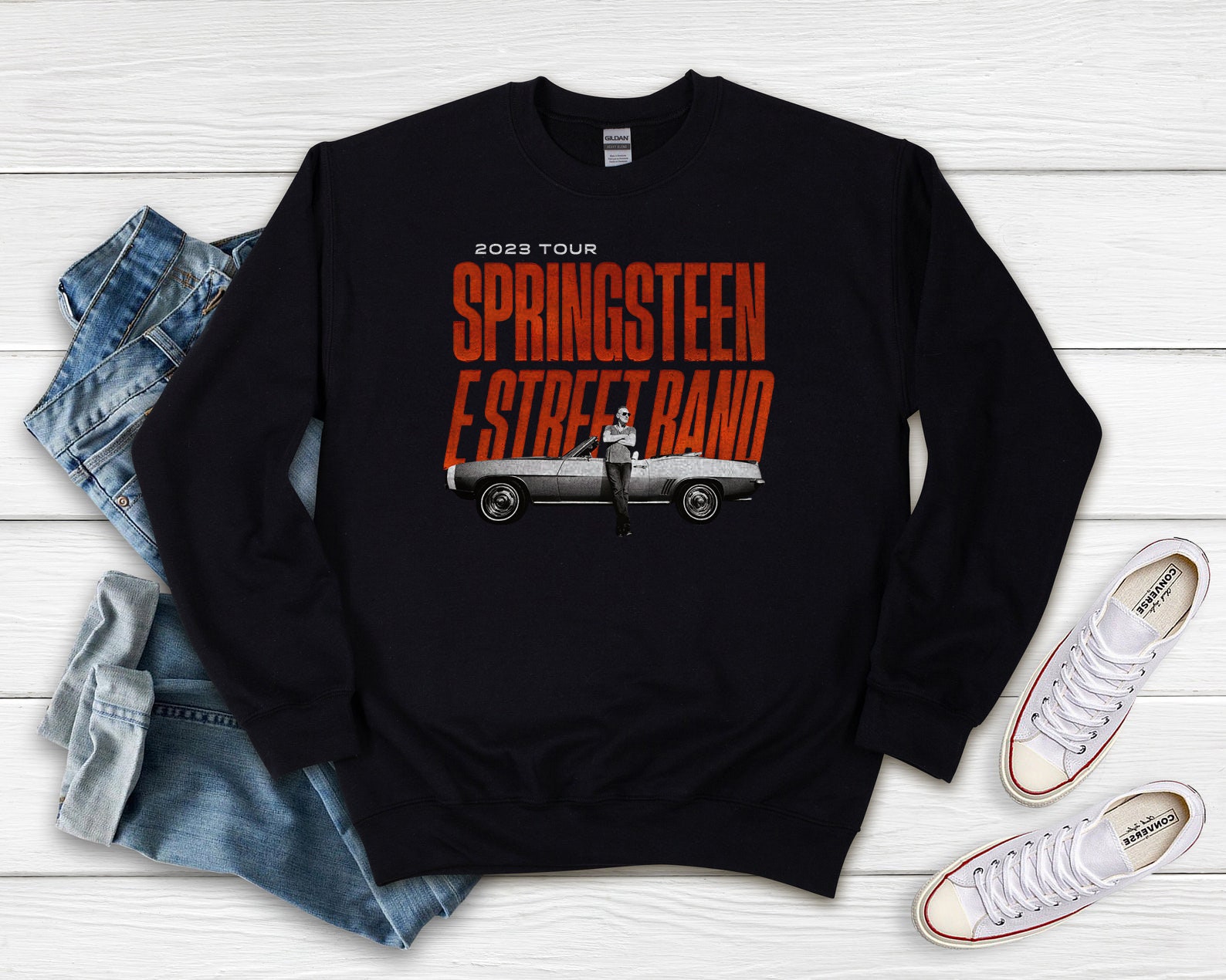 Discover Camiseta Bruce Springsteen 2023 Tour Shirt para Hombre Mujer