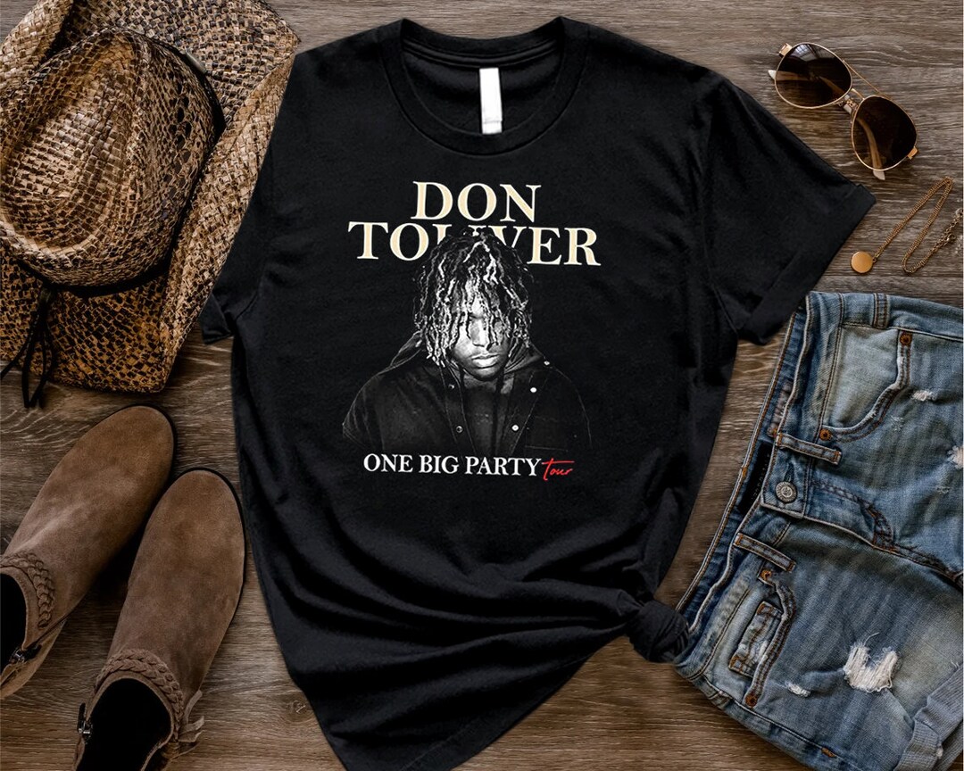 Don Toliver Shirt One Big Party Tour Shirts Don Toliver Tour Etsy
