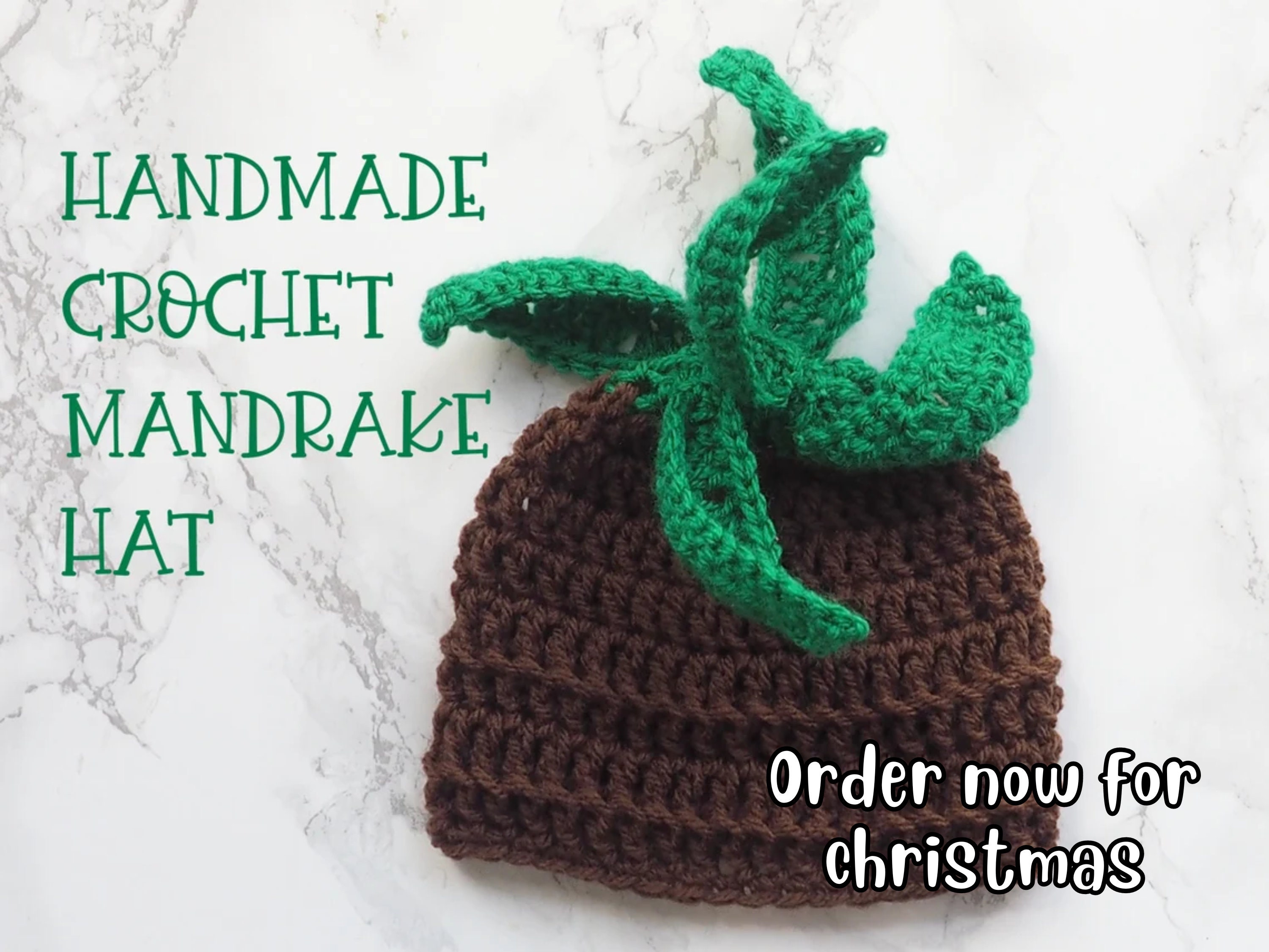 The Mandrake Root Hat Beanie Newborn Teen Kid Adult -  Portugal