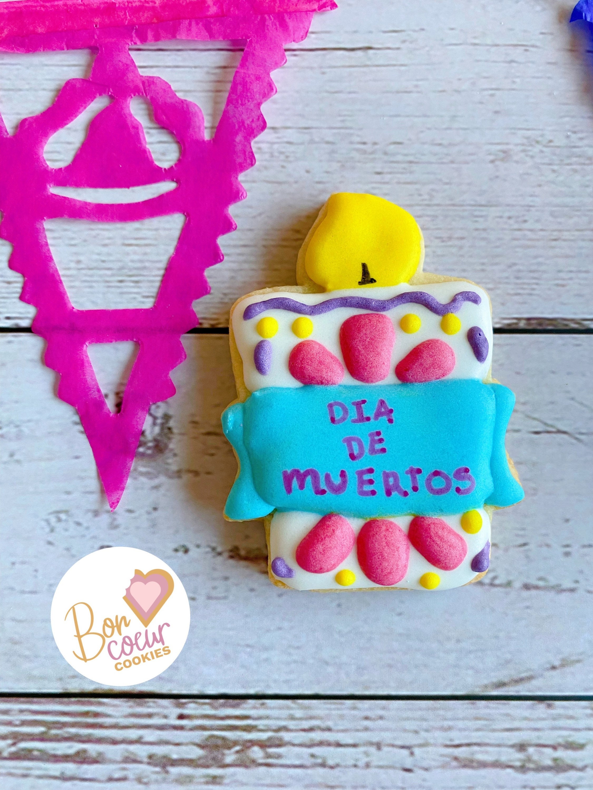 Bougie Día de Muertos