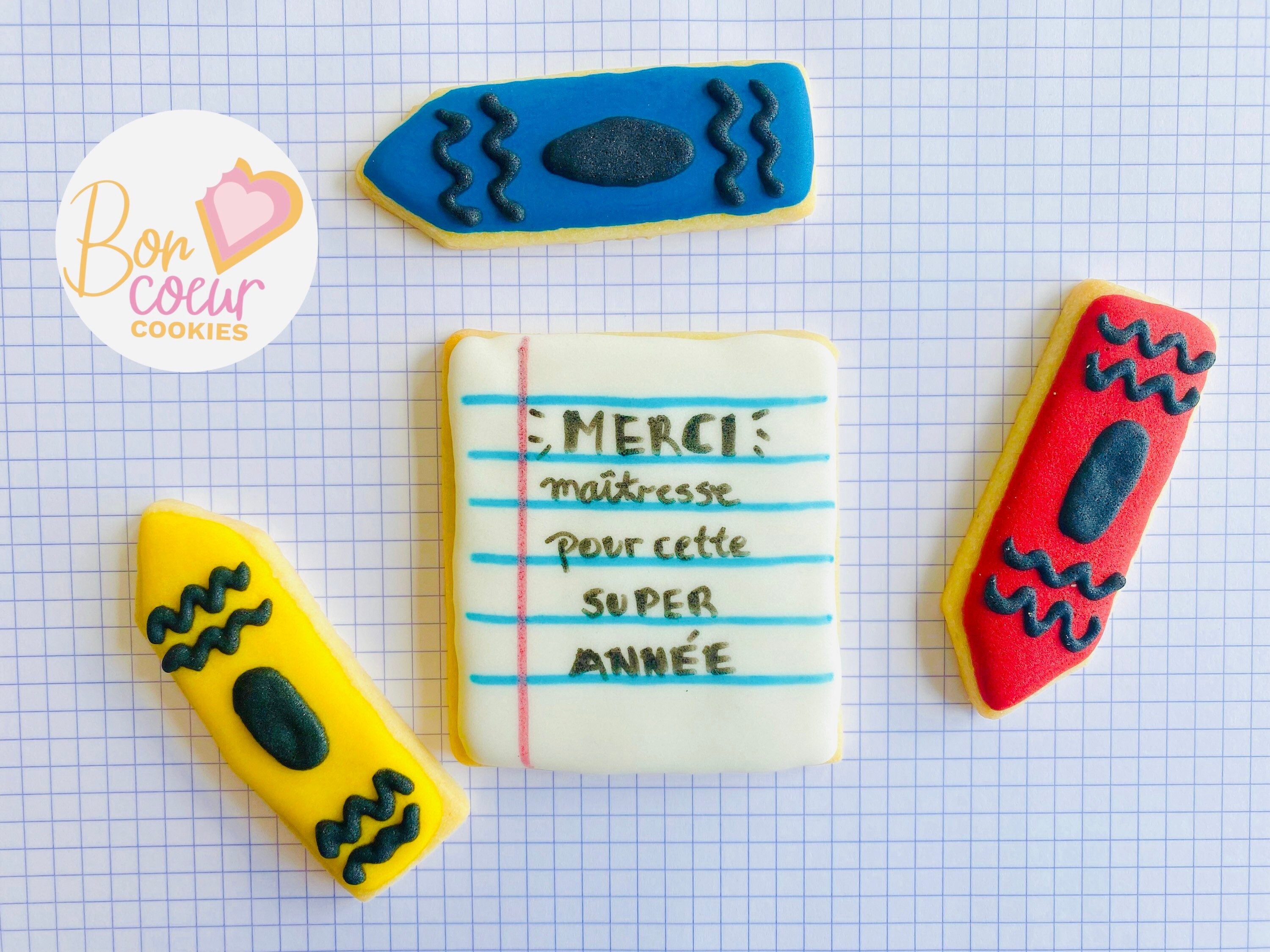 Cookies Fin d'année Scolaire