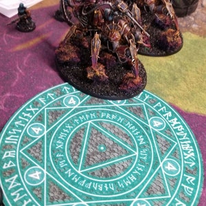 Neoprene Objective Markers Concrete Spell Circle image 9