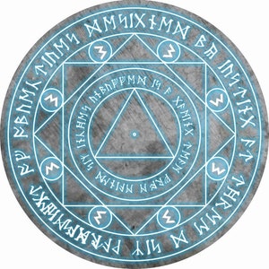 Neoprene Objective Markers Concrete Spell Circle image 1