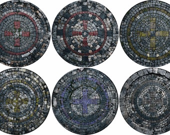 Age of Sigmar Neoprene Objective Marker Set - 7.57