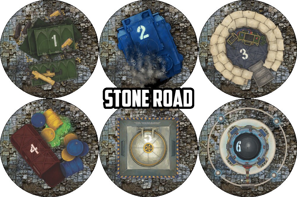 Neoprene Objective Markers 4 Sci-fi Kill Team - Etsy