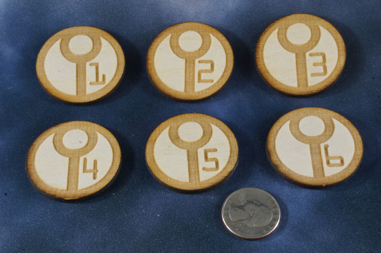 Warhammer 40K Objective Markers Tau Etsy