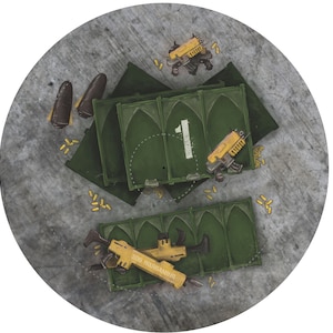 Neoprene Objective Markers - 3.57" - Sci-Fi - Kill Team