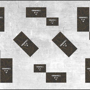 Warhammer 40K 10th Edition Terrain Bases image 1