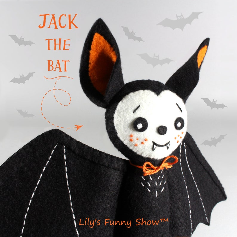 Felt Bat Softie Halloween Decoration Felt Toy Sewind - Etsy UK