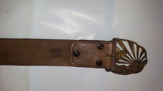 Rams Horn Solid Bronze Belt Buckle 1976 vintage, … - image 8