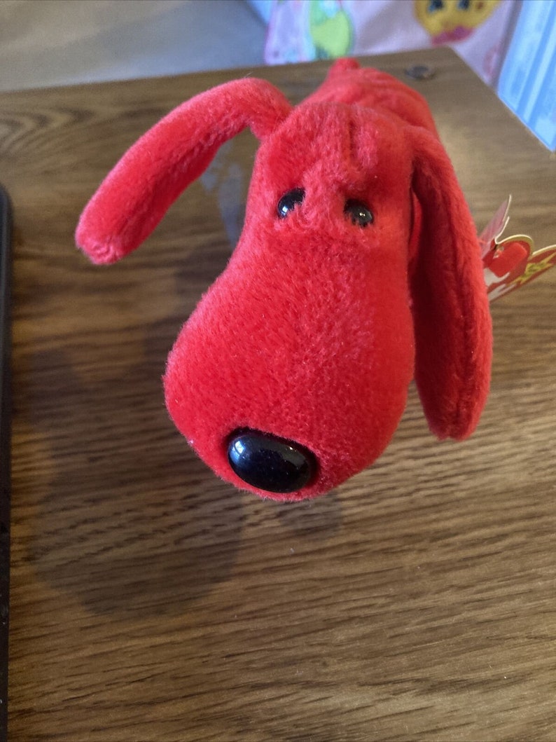 Ty Original Beanie Babies. Rover the Red Dog 5/30/96 Ex W/ Tag Etsy