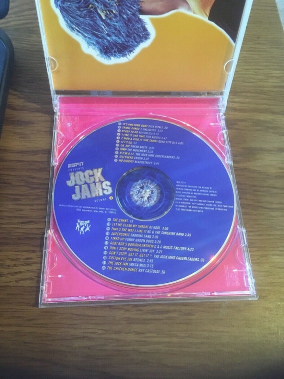 Espn Presents Jock Jams Vol 3 Cd 1997 Tommy Boy Music Etsy