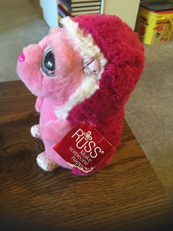 Fluffy pink possum